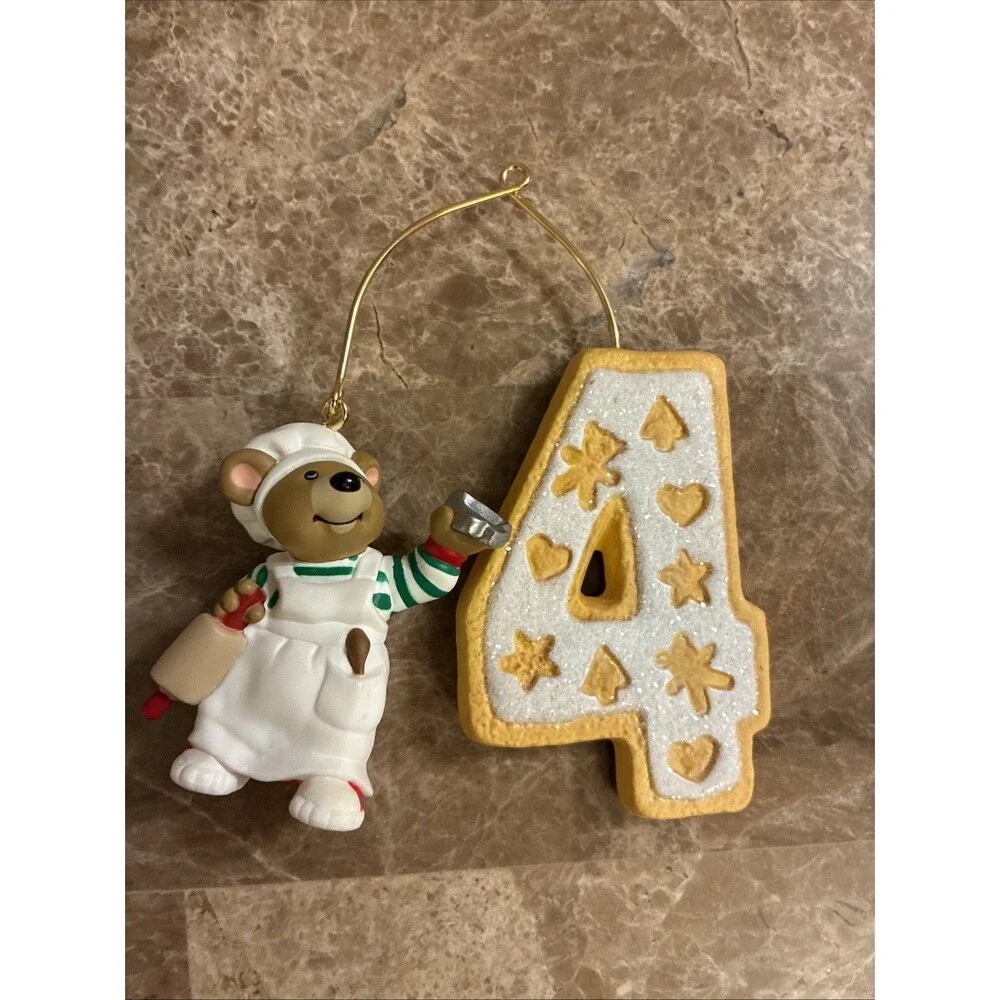 Hallmark Keepsake Ornament 2008 My Fourth Christmas Childs Age Collection & Box